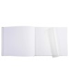 Album à vis 40p. blanc 37x29cm KRAFT