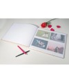 Album à vis 40p. blanc 37x29cm KRAFT