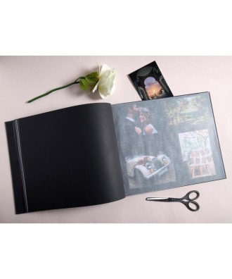 Album vis 40 pages noir 37x29cm Art noir