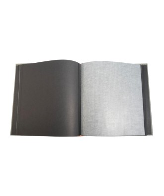 Alb livre 60p.noir 29x32cm ZÉPHIRE gris
