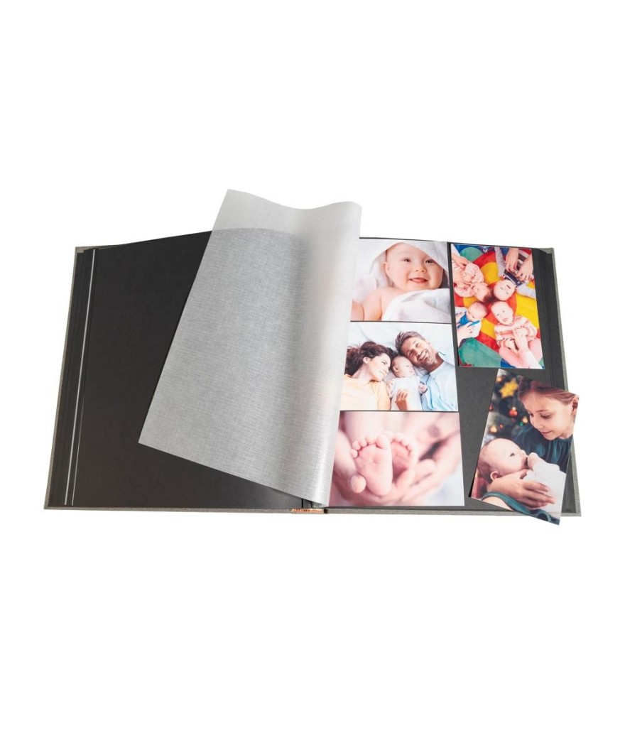 Alb livre 60p.noir 29x32cm ZÉPHIRE gris