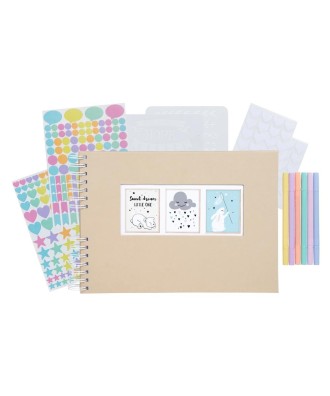 Kit Scrapbooking 32x22 ScrapAddict Faune