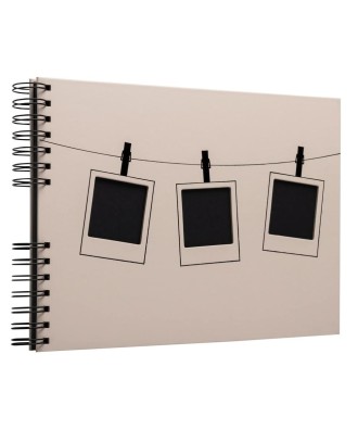 Alb spiralé 50p no 32x22 Instants rose