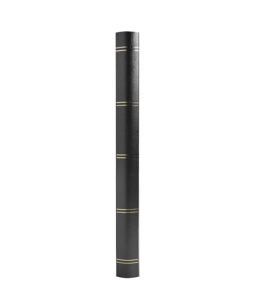 ALB.TIMB. 22,5X16,5 Simili cuir Noir 32p
