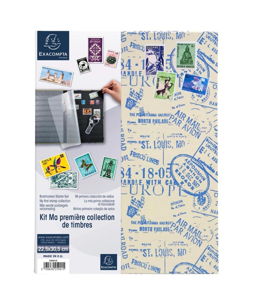 Kit philatélie 1ère collection Air Mail