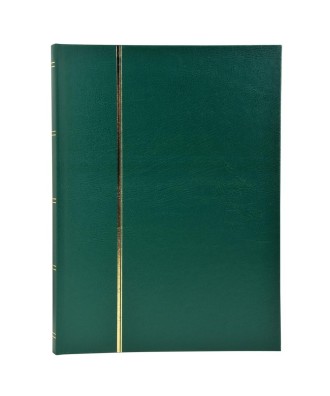 ALB.TIMB. 30,5X22,5 Simili cuir Vert 48p