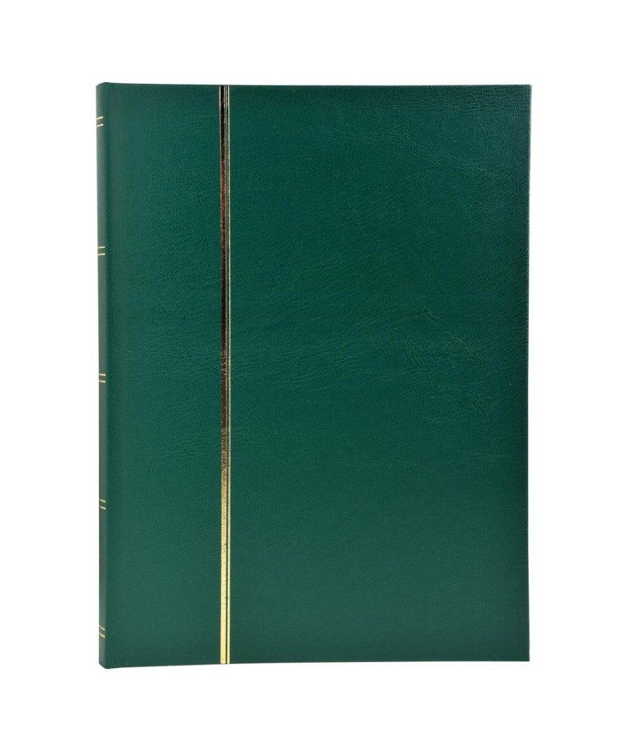 ALB.TIMB. 30,5X22,5 Simili cuir Vert 48p