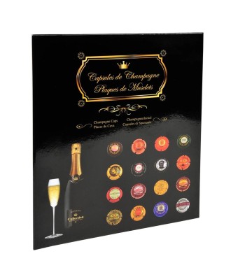 Album mousse pr 64 plaques de muselet