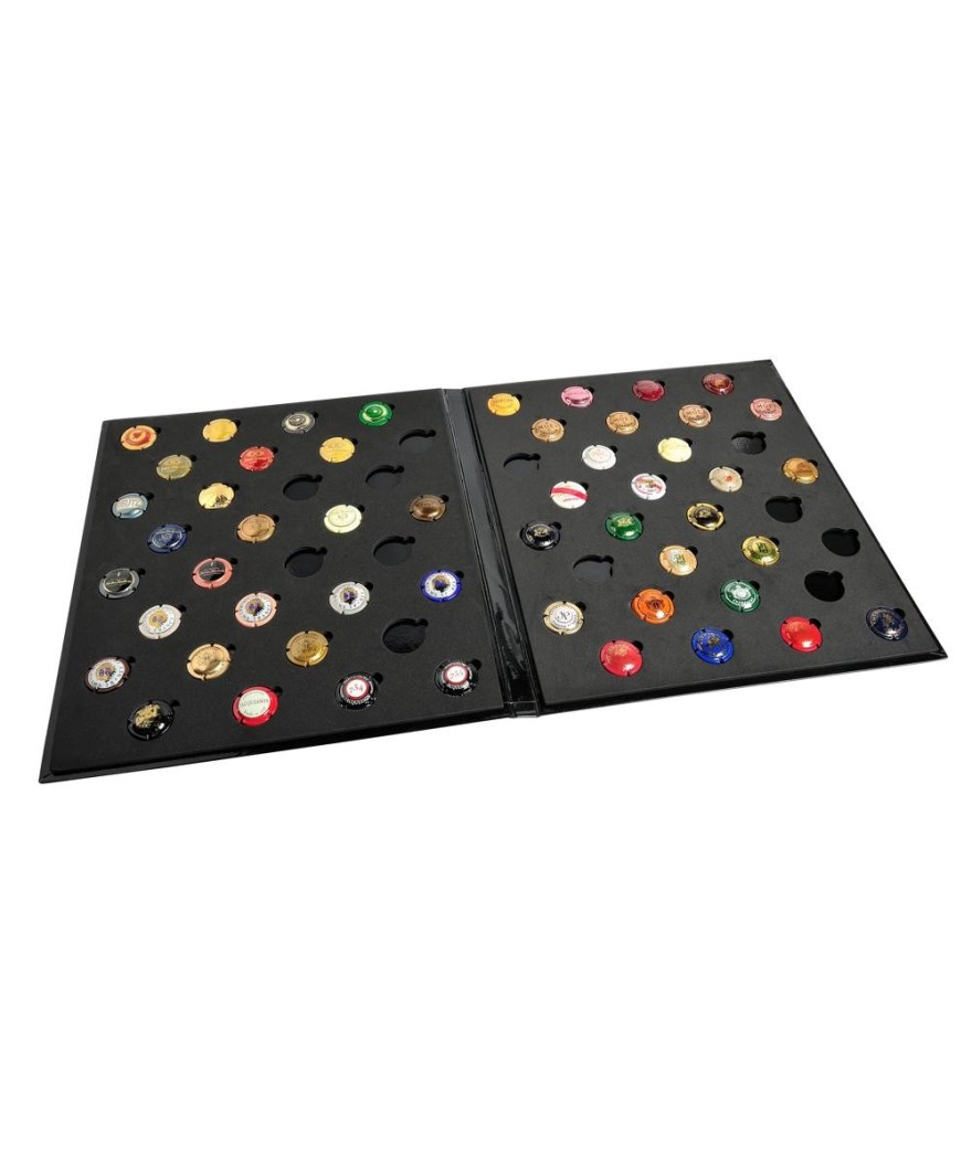 Album mousse pr 64 plaques de muselet