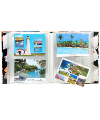 Album collection pr 200 cartes postales