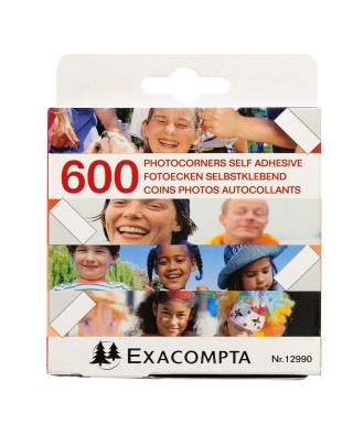 ETUIS DE 600 COINS PHOTOS AUTOCOLLANTS