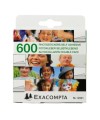 ETUIS DE 600 AUTOCOLLANTS DOUBLE FACE