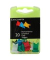 BTE 20 EPINGLES DRAPEAUX ASS.