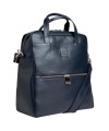 Sac à dos ordin. Exactive Cuir marine