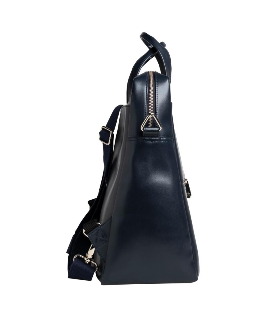 Sac à dos ordin. Exactive Cuir marine