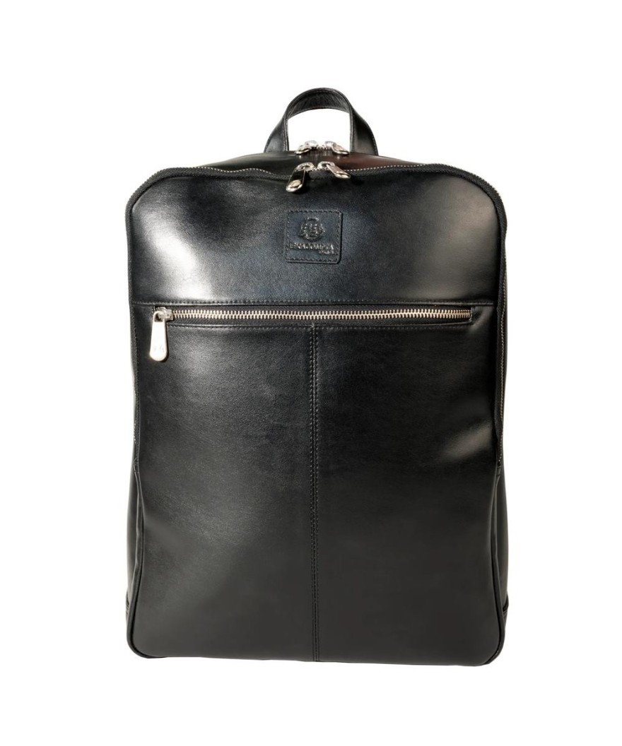 Sac à dos ordinateur Exactive Cuir noir