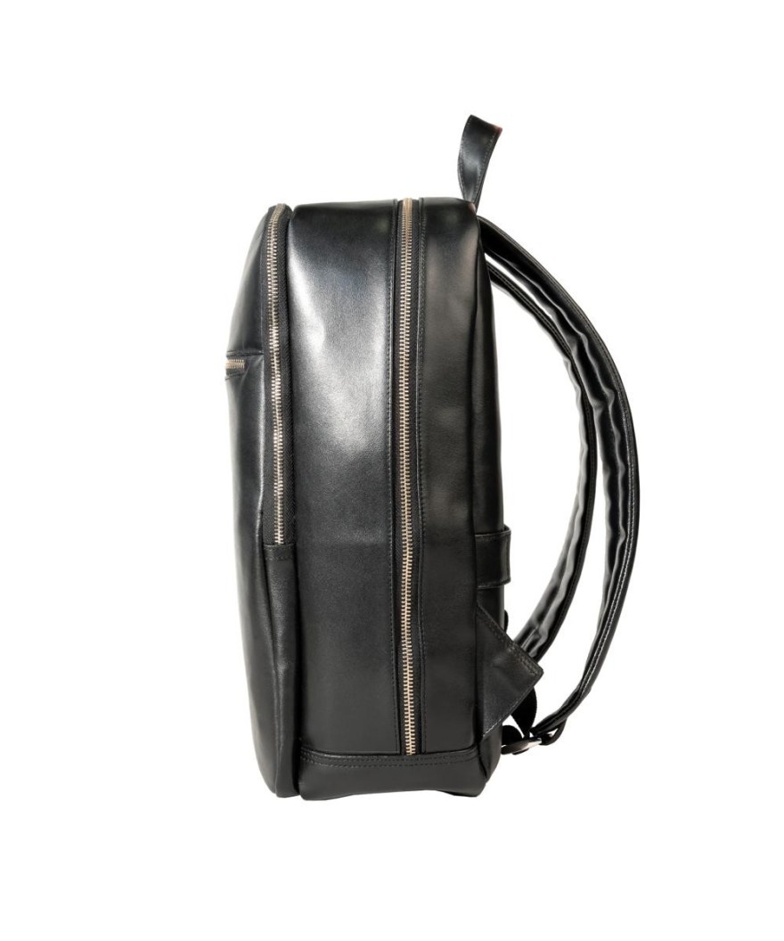 Sac à dos ordinateur Exactive Cuir noir