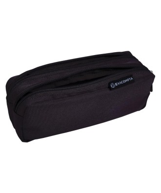Trousse rectangle 2 compart Dobble noir