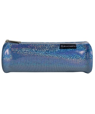 Trousse ronde PU Glitter 4 coul.ass