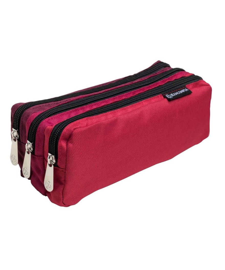 Trousse rect. 3C 3 comp. polyester ass.