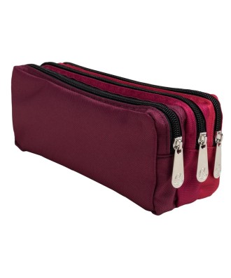 Trousse rect. 3C 3 comp. polyester ass.