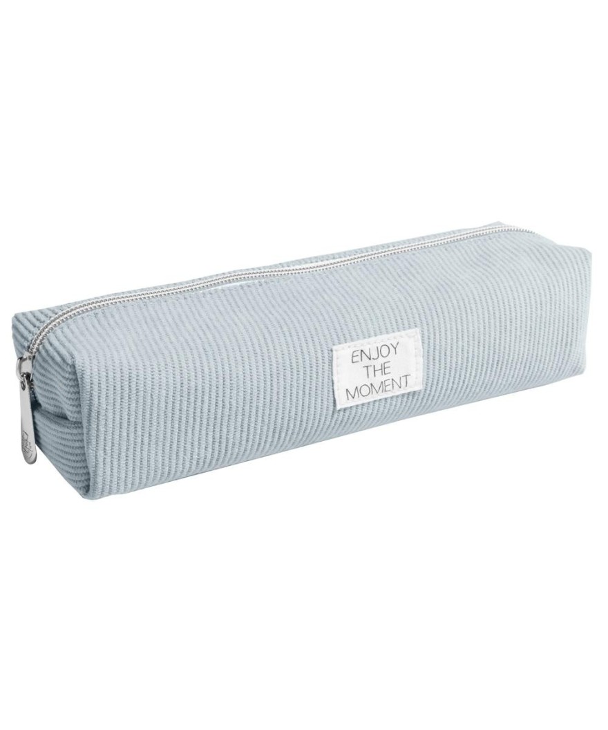 Trousse carrée Velours VELVET 3col.ass