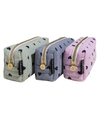 TROUSSE RECT COTON CELESTE EXA