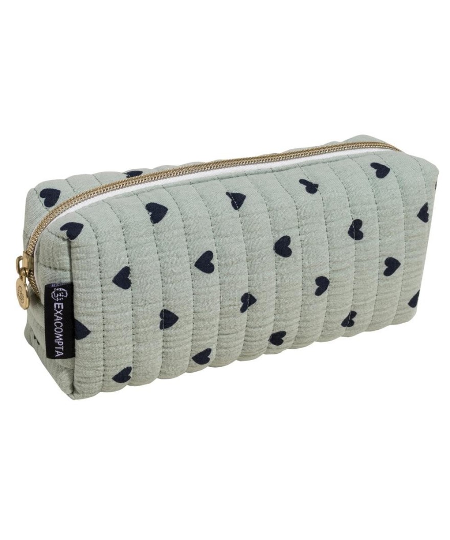 TROUSSE RECT COTON CELESTE EXA