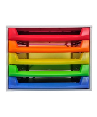 THE BOX ouvert Linicolor arlequin transp