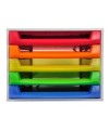 THE BOX ouvert Linicolor arlequin transp