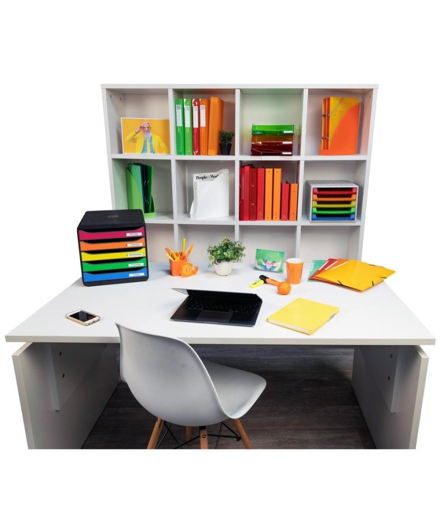THE BOX ouvert Linicolor arlequin transp