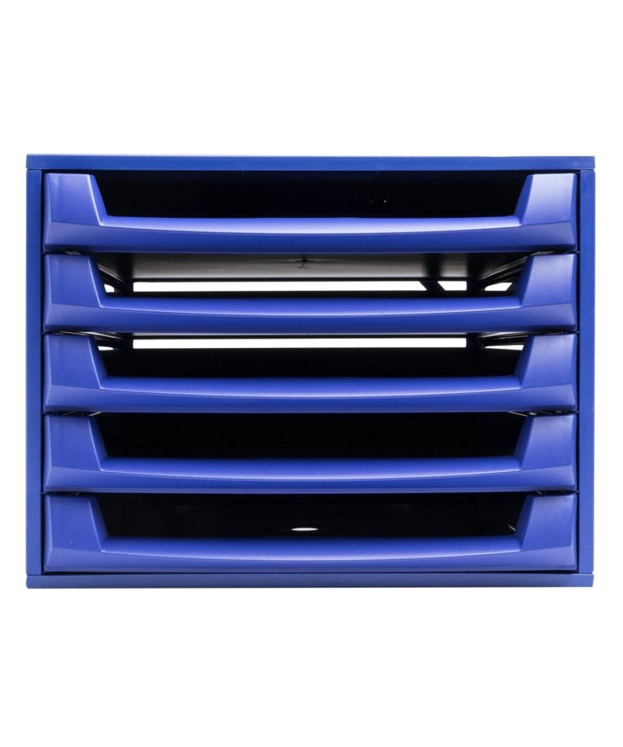 THE BOX 5 tiroirs ouv. FOREVER bleu coba