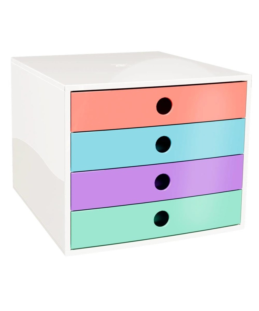 FILIBOX Caisson 4 tiroirs Tidy Coul.Ass.