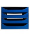 ECOBOX caisson 4 tiroir gris/bleu nuit