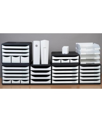 BIG BOX Glossy noir/blanc glossy