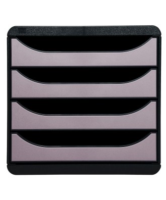 BIG-BOX Metallic noir/argent