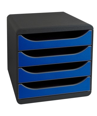 BIG-BOX Iderama noir/bleu royal
