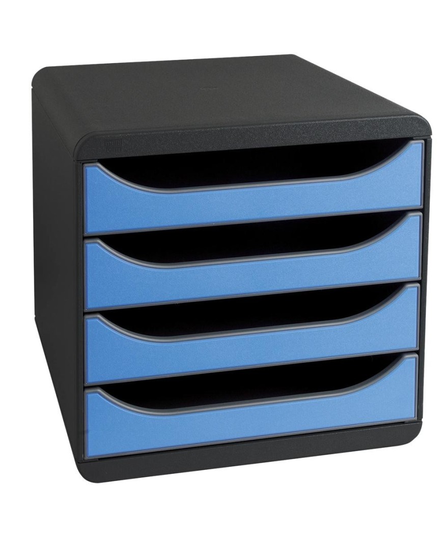 BIG BOX Iderama noir/bleu glace