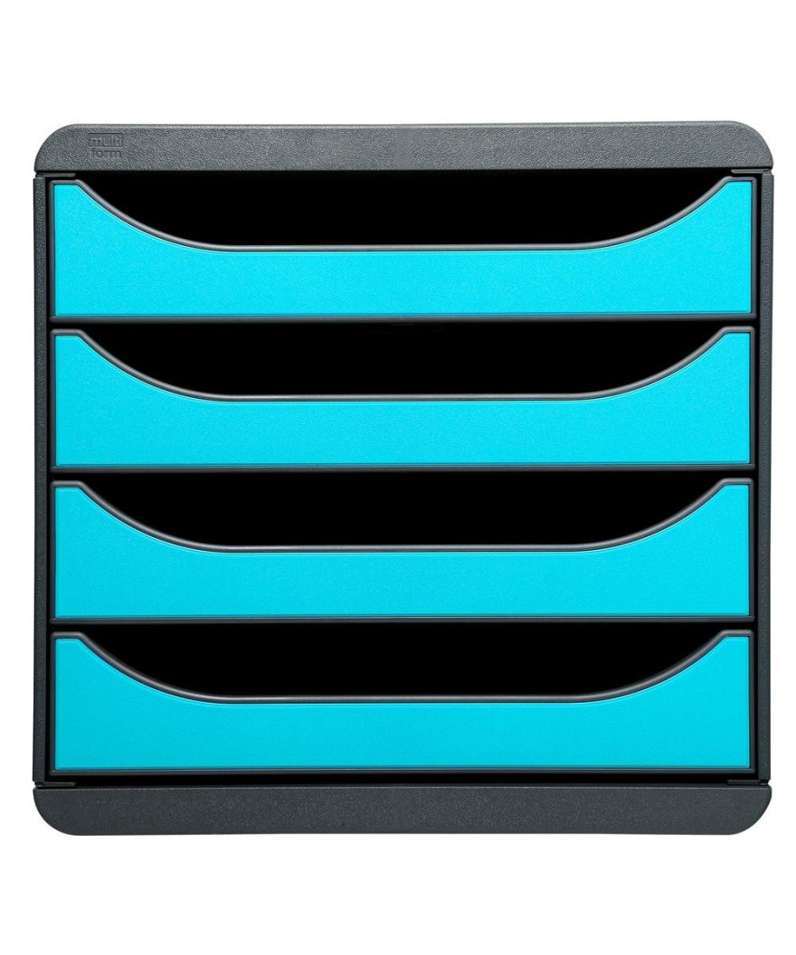 BIG BOX Iderama noir/bleu turquoise