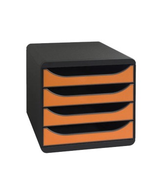 BIG BOX Iderama noir/tangerine