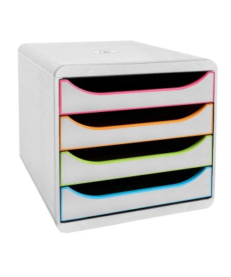 BIG BOX Black Office blanc/arlequin/blan