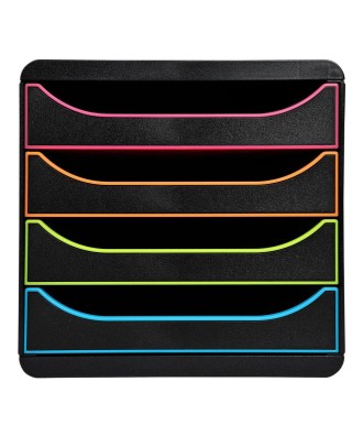 BIG BOX Black Office noir/arlequin/noir