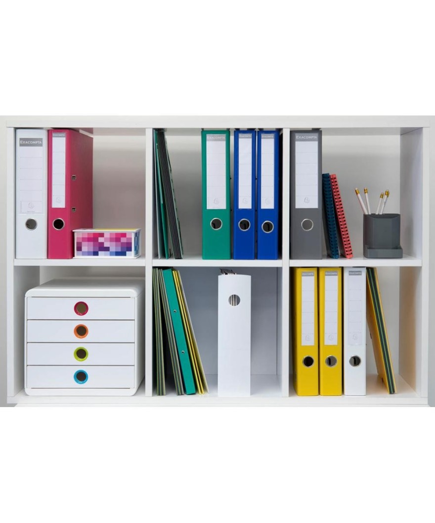 Pop-Box Black Office blanc/arlequin