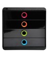 Pop-Box Black Office noir/arlequin