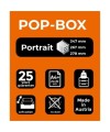 Pop-Box Black Office noir/arlequin