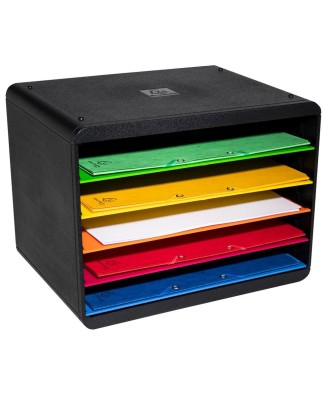 Trieur HORIZON 5 compartiments arlequin