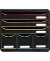 STORE-BOX MAXI 6 tiroir noir/arlequin/no