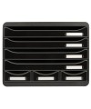 STORE-BOX MINI 7 tiroirs ECOBlack noir