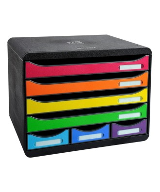 STORE-BOX MINI 7 tiroir IDERAMA arlequin