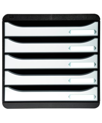 BIG-BOX PLUS Glossy noir/blanc glossy